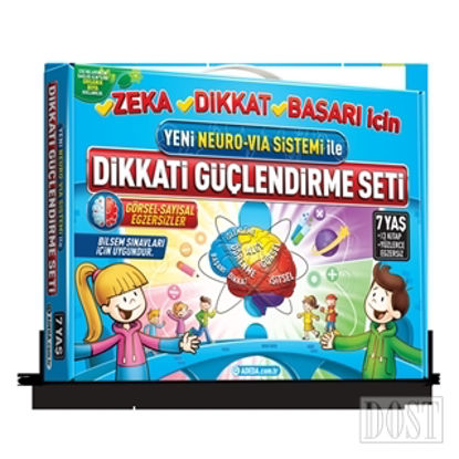 Adeda - DGS Dikkati Güçlendirme Seti  1. Sınıf - 7 yaş (3 Kitap Takım)